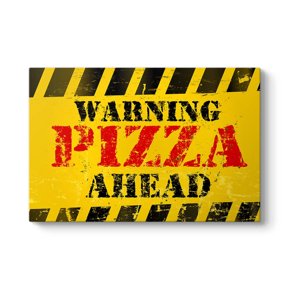 Pizza Uyarı Tablosu - Model 1